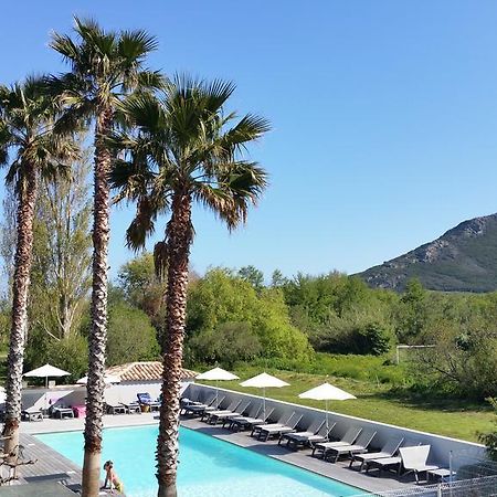 Hotel Restaurant Les Chasseurs Marine de Pietracorbara المظهر الخارجي الصورة